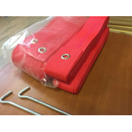 Разметка площадки для пляжного волейбола 8х16м (ленты)