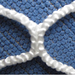 Сетка для хоккея, профи d-4,0