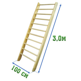 Шведская стенка 3,0х1м 