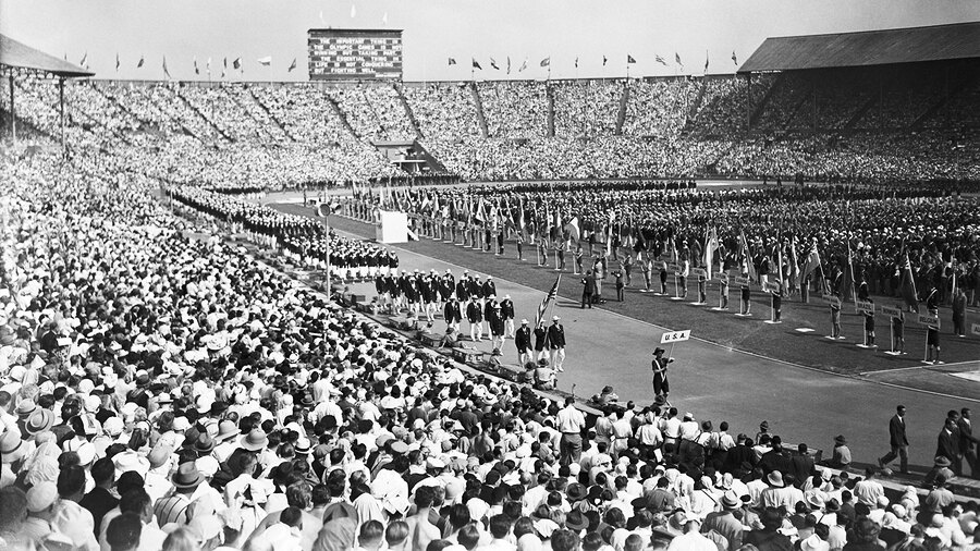 Первое мировое телевещание - Лондон 1948, фотография к факту